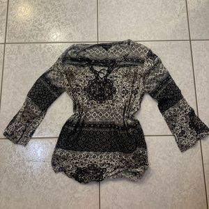 lucky brand boho long sleeve